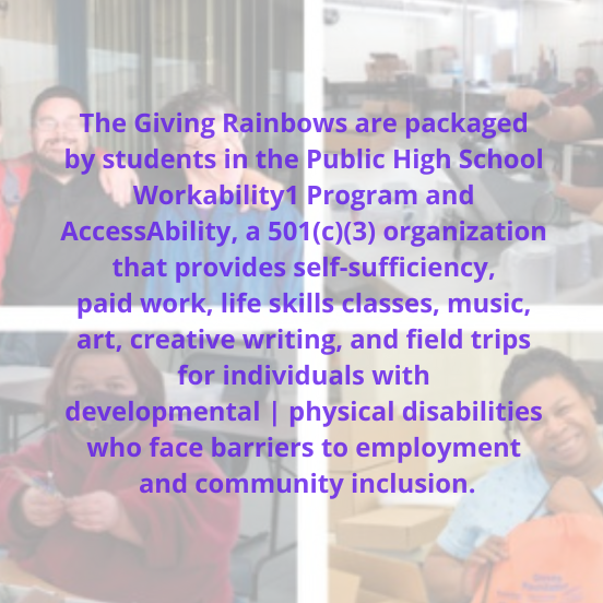 Packaged by students in Workability1 and AccessAbility Programs